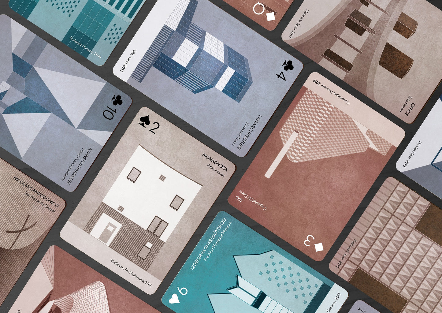 SCALA - Architecture Playing Cards