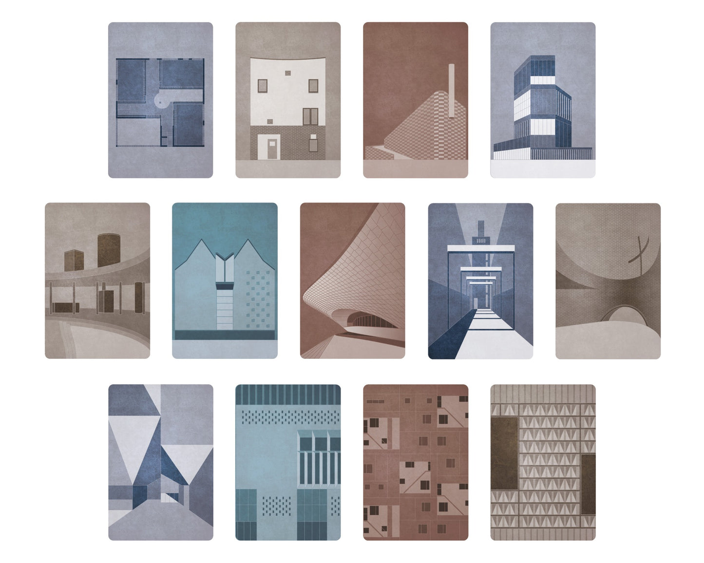 SCALA - Architecture Playing Cards